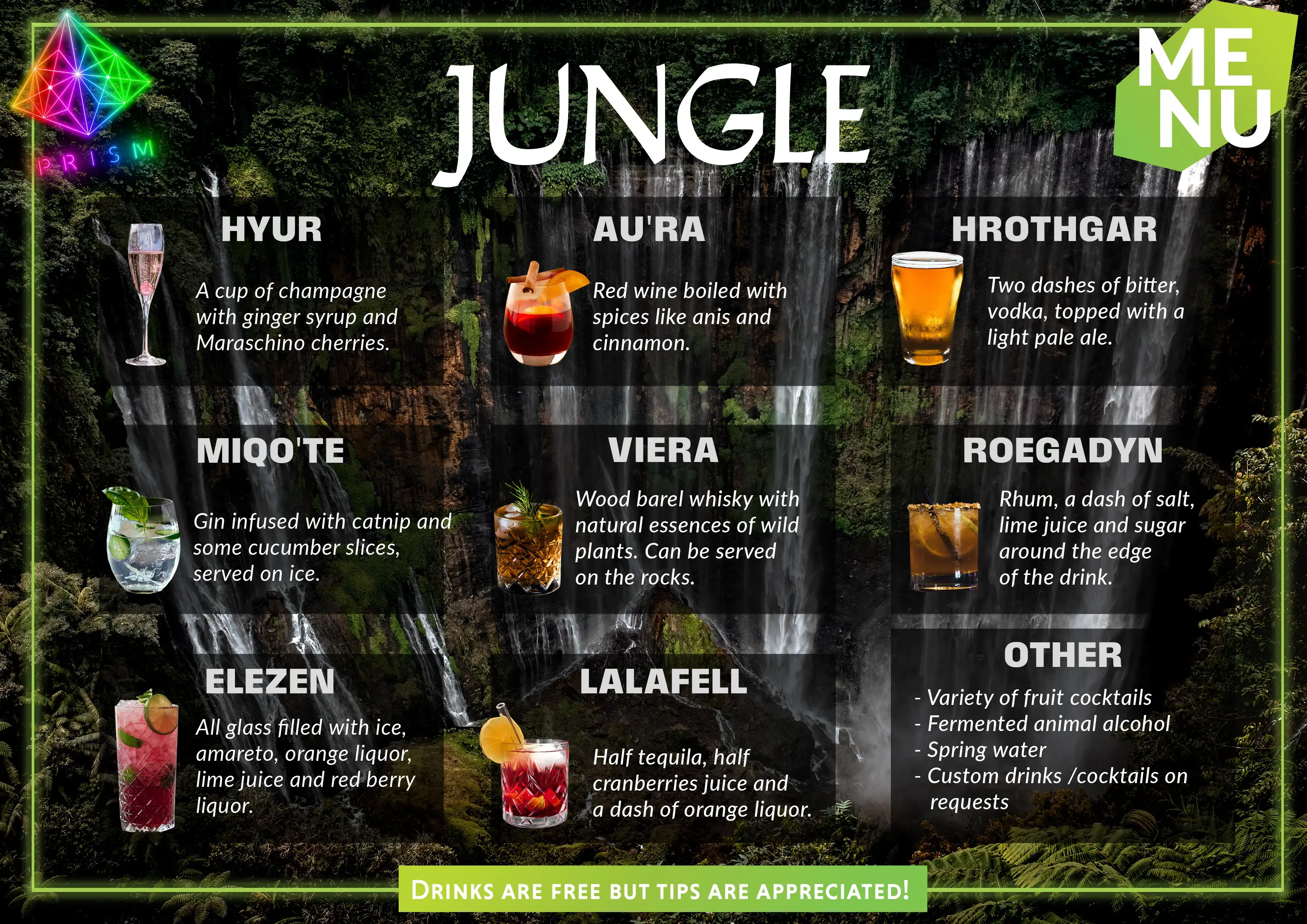 Event image for "Merry Prismas" at the Jungle