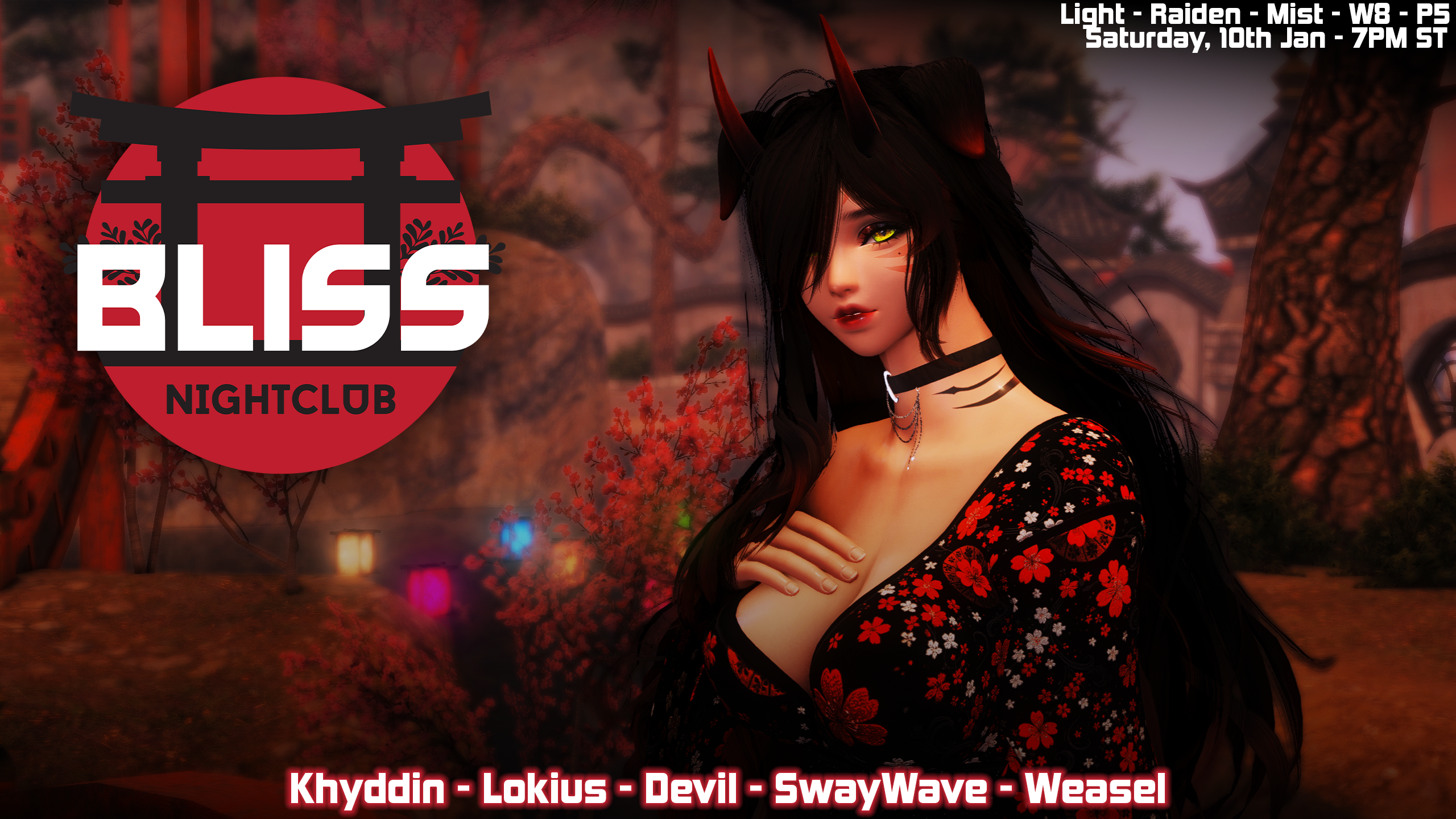 Event image for Bliss - Sakura Nights