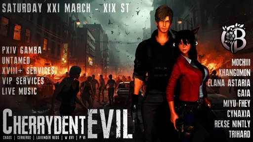 Event image for 𝗖𝗛𝗘𝗥𝗥𝗬𝗗𝗘𝗡𝗧 𝗘𝗩𝗜𝗟
