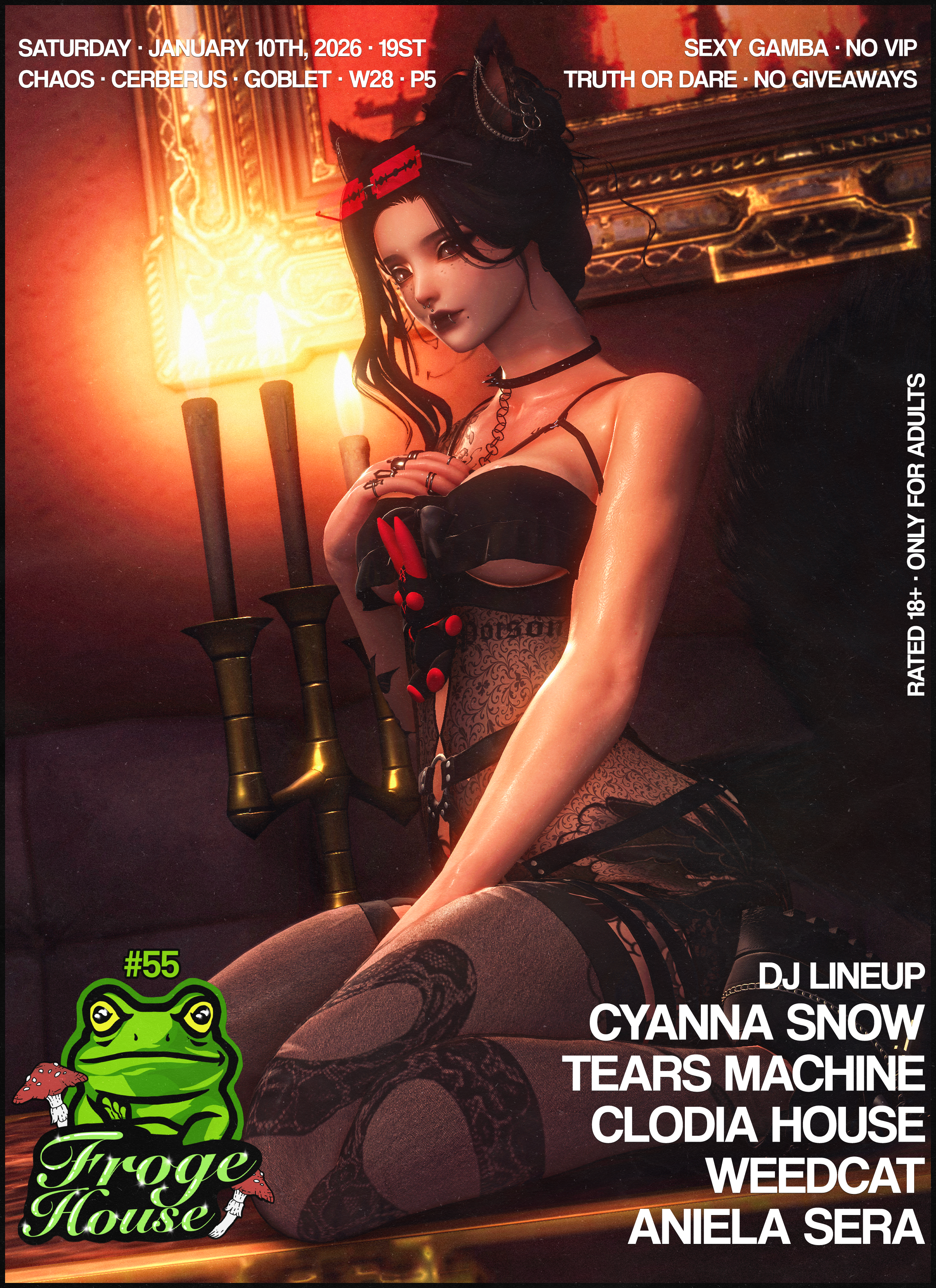 Event image for FROGE #55 - KEEP IT 55