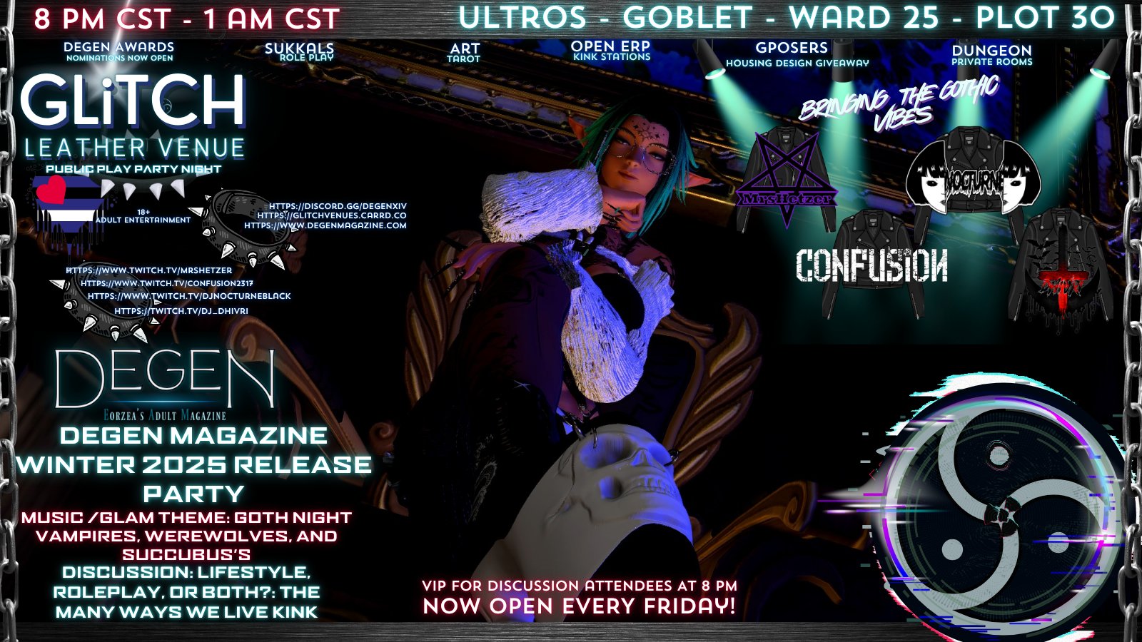 Event image for DEGEN Magazine Drop!