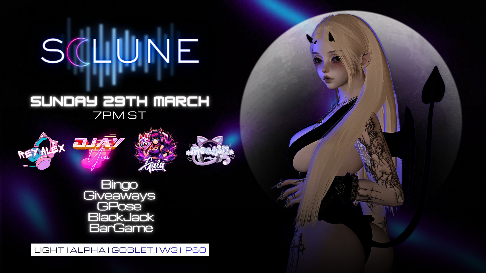 Event image for 𝚂𝚎𝚕𝚞𝚗𝚎 𝙽𝚒𝚐𝚑𝚝
