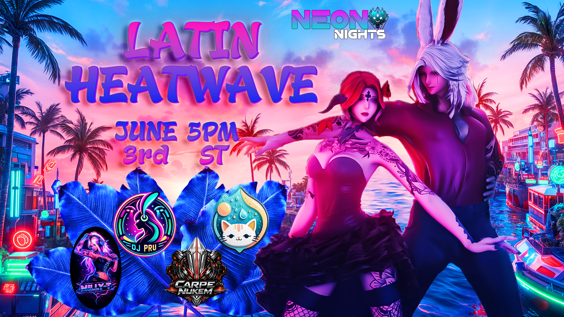 Event image for 🔥NeonNights: Latin Heatwave🔥