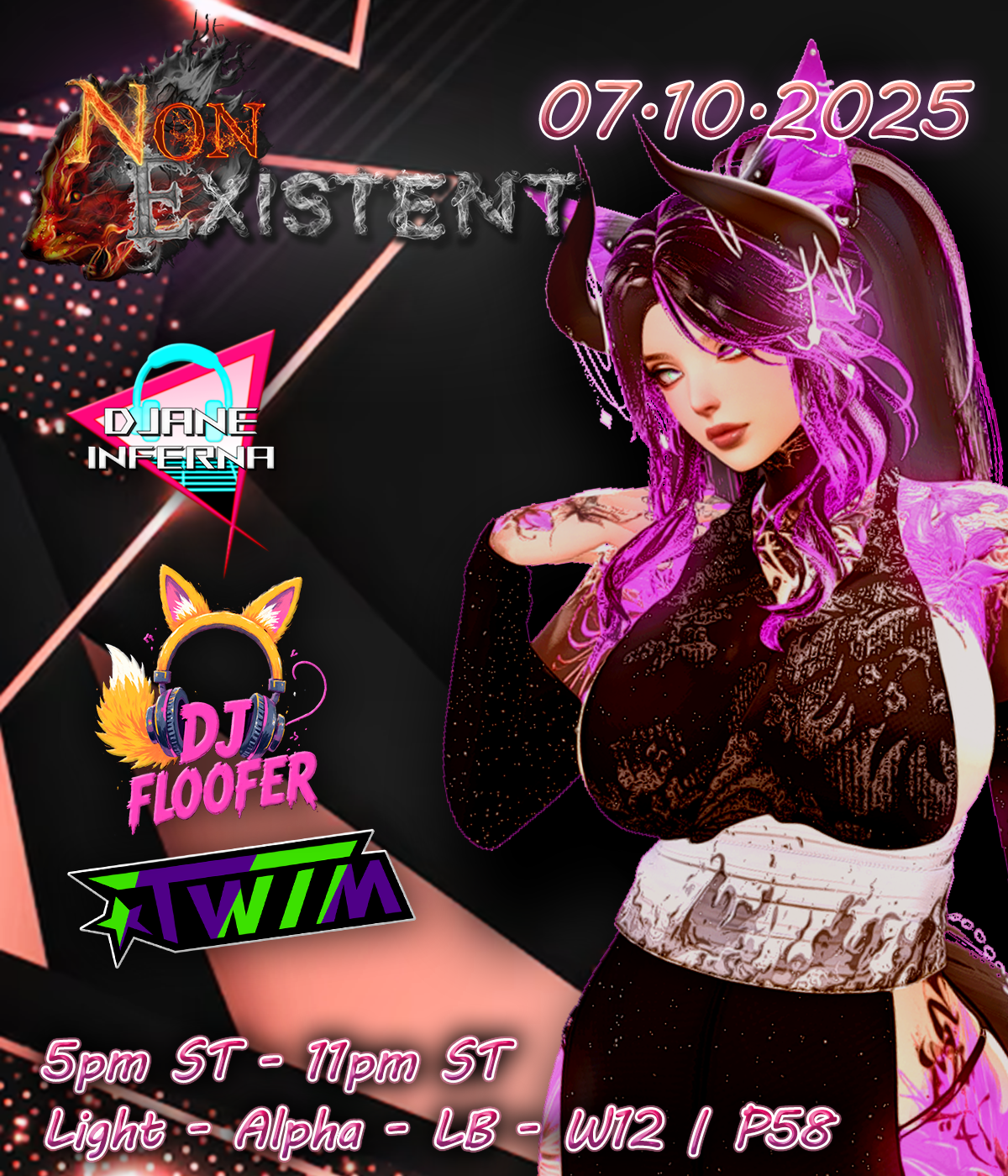 Event image for 80s 90s 00s Party at the Non-Existent