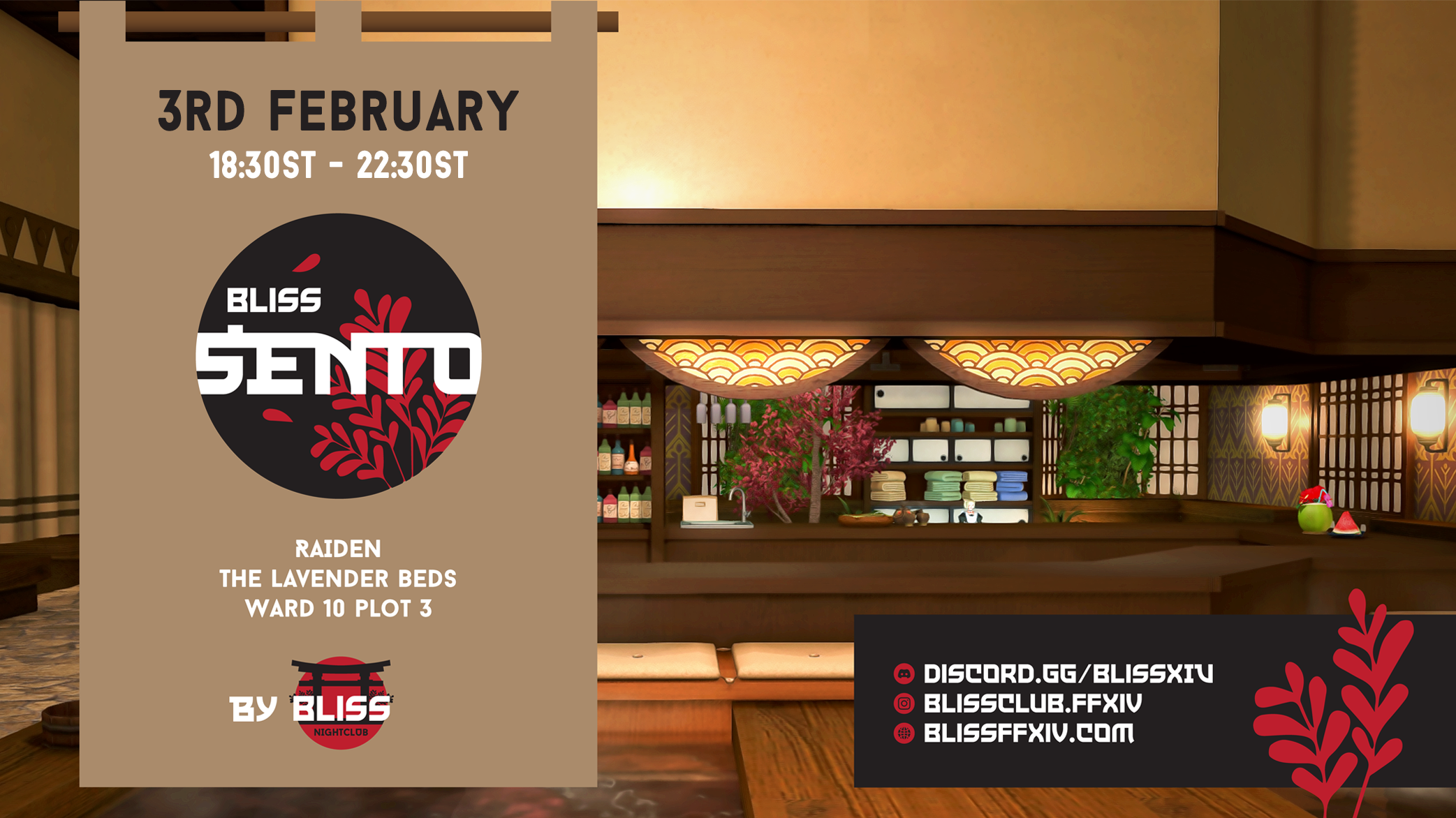 Event image for Bliss Sento Bathhouse & Spa