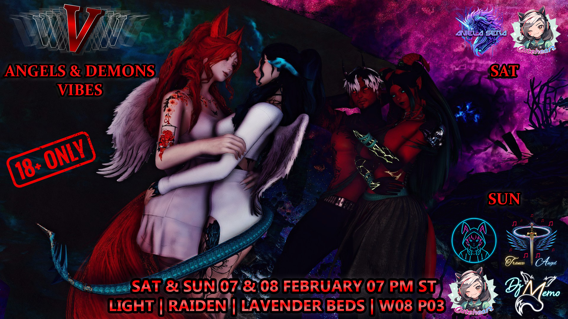 Event image for Angel and Demons VIBEs