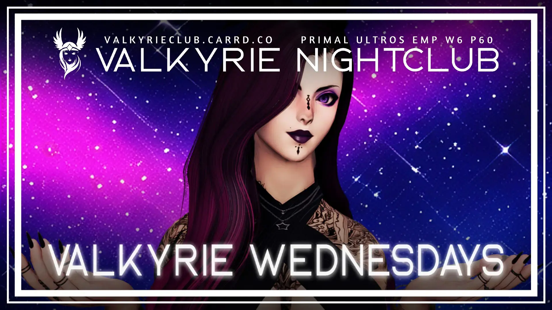 Poster for INVIS / ALORA / MUIR | Valkyrie Wednesdays