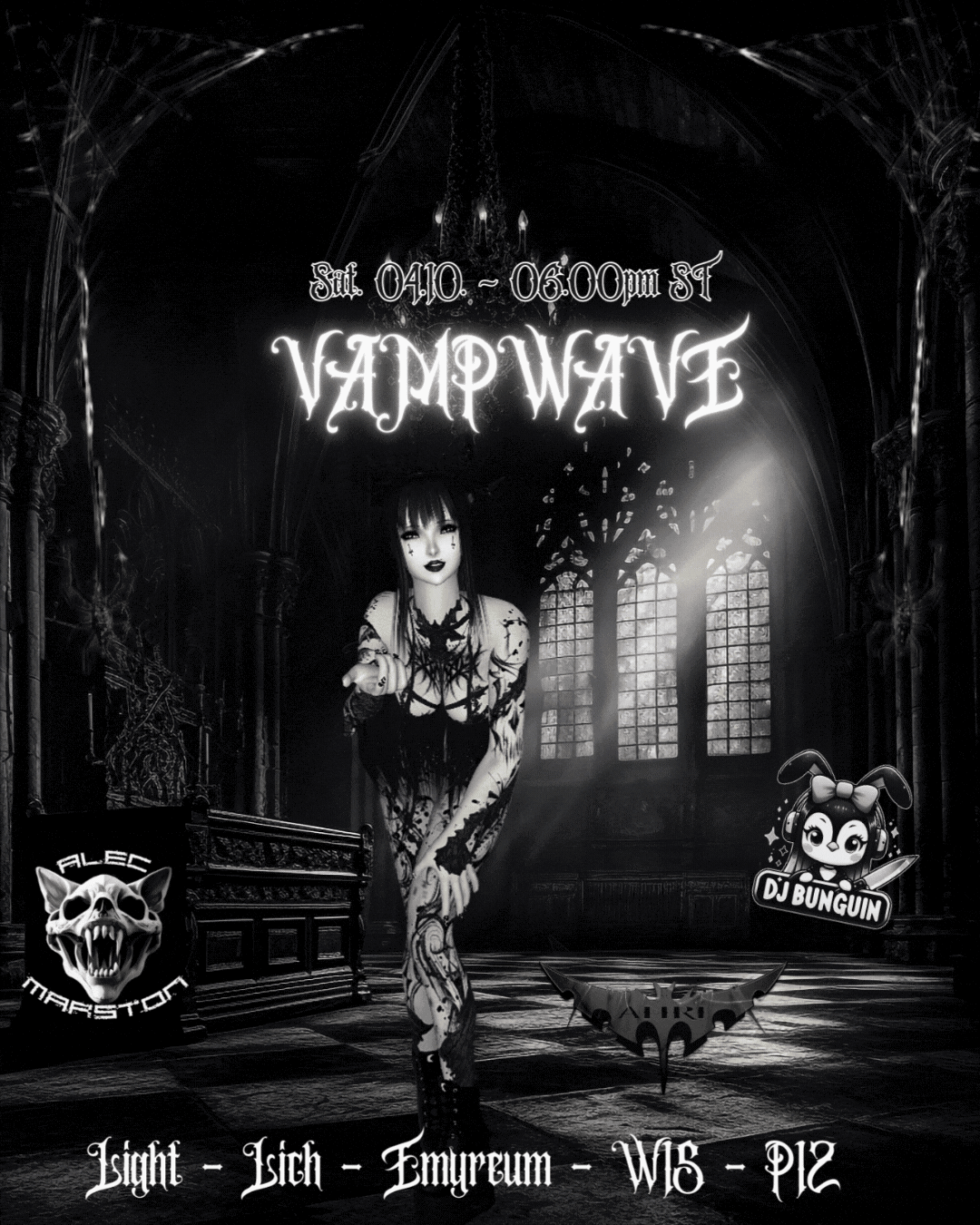 Event image for ⸸VAMPWAVE⸸ [Secret & Sin] 