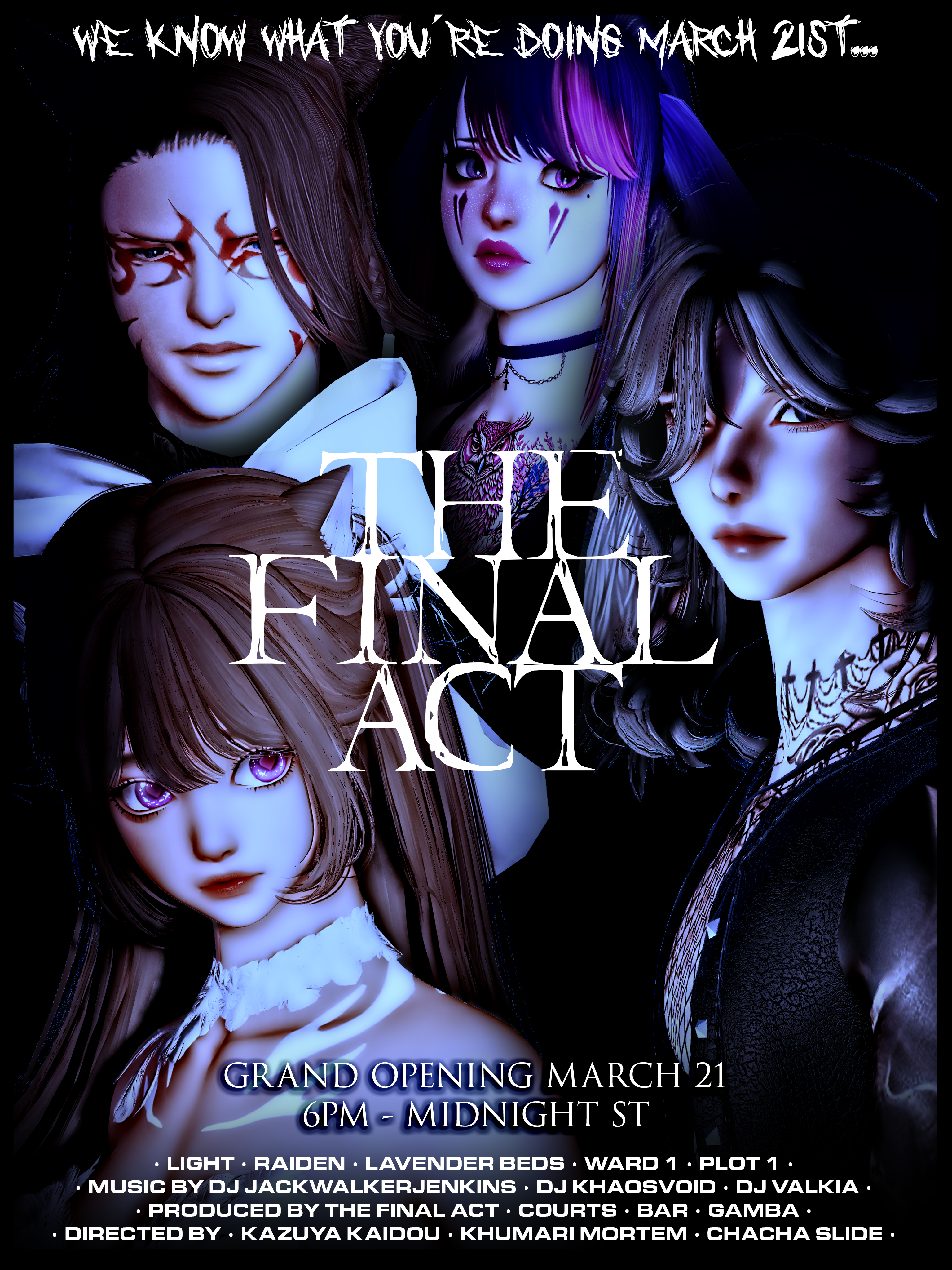 Event image for The Final Act - Grand Opening
