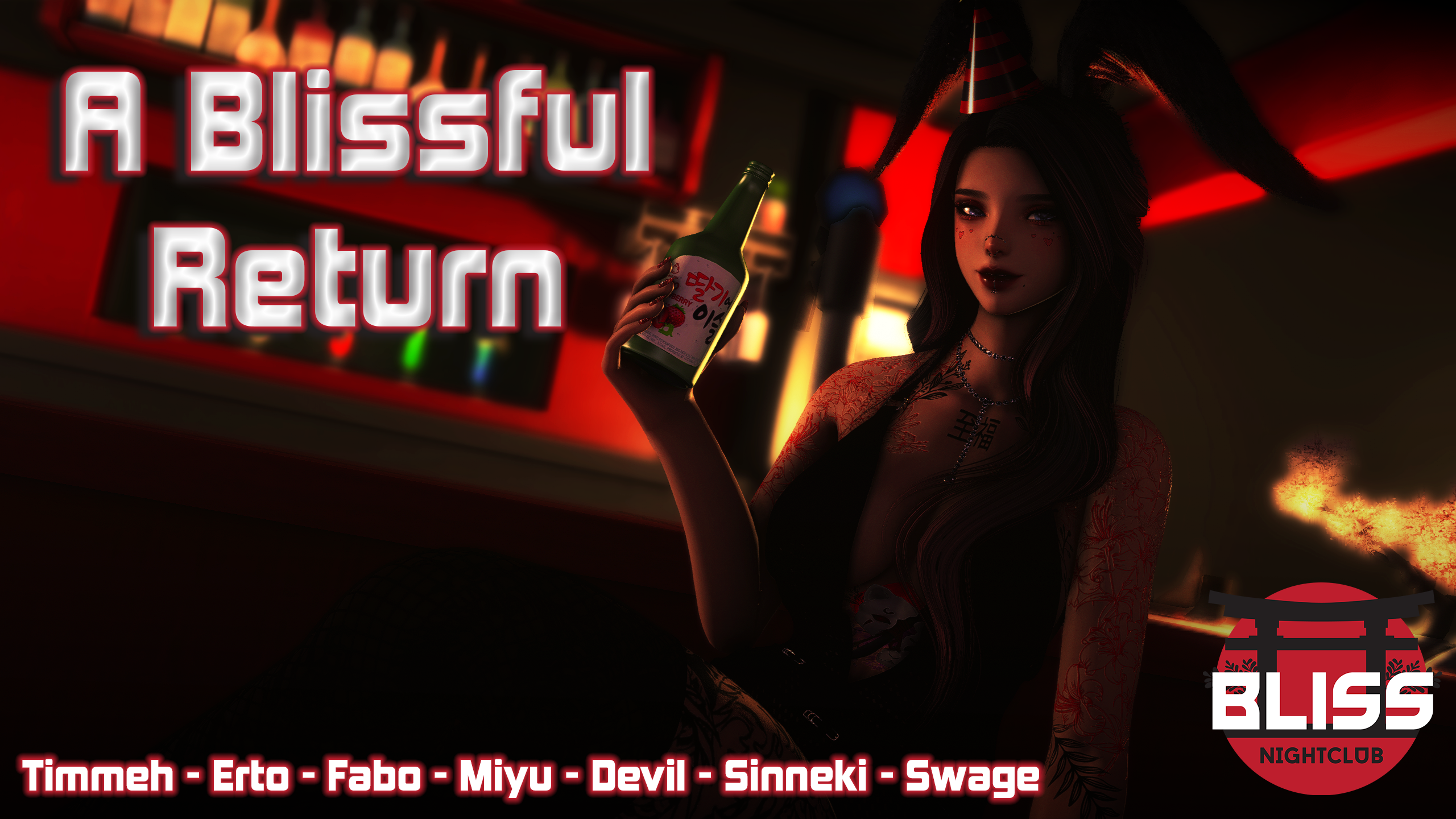 Event image for A Blissful Return - Grand Reopening & Yuki's Birthday