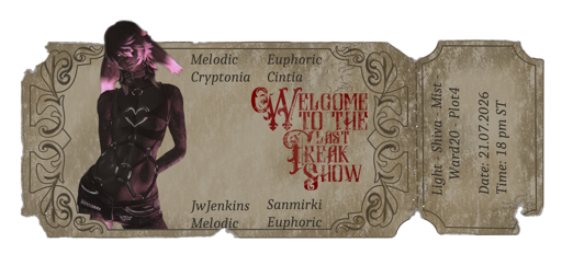 Cover image for Melodic Night | The Last FreakShow, which is an event on Final Fantasy XIV Online