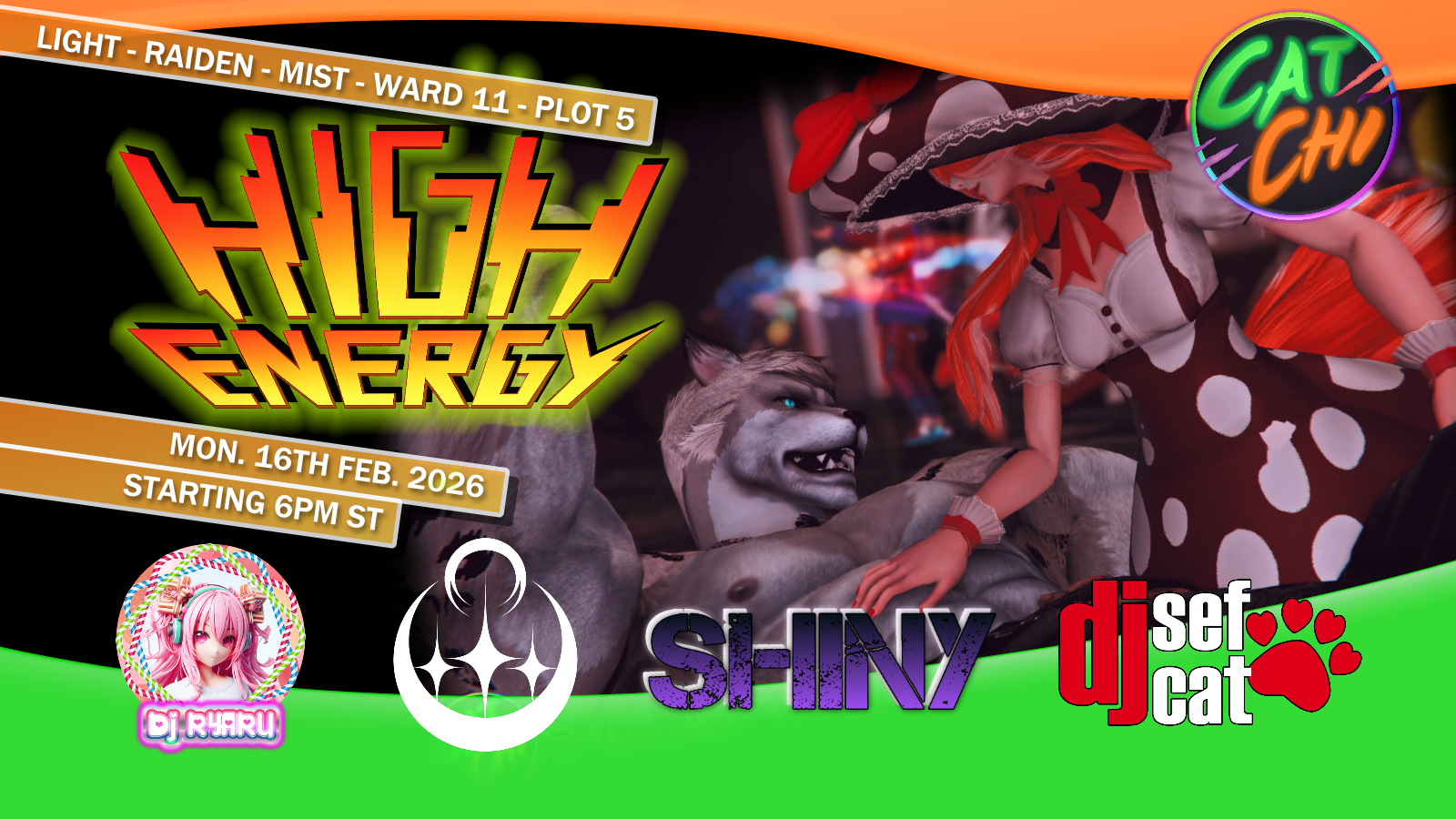Event image for [CatChi] High Energy (DnB Night)