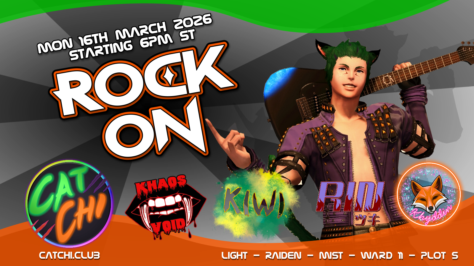 Event image for [CatChi] ROCK ON