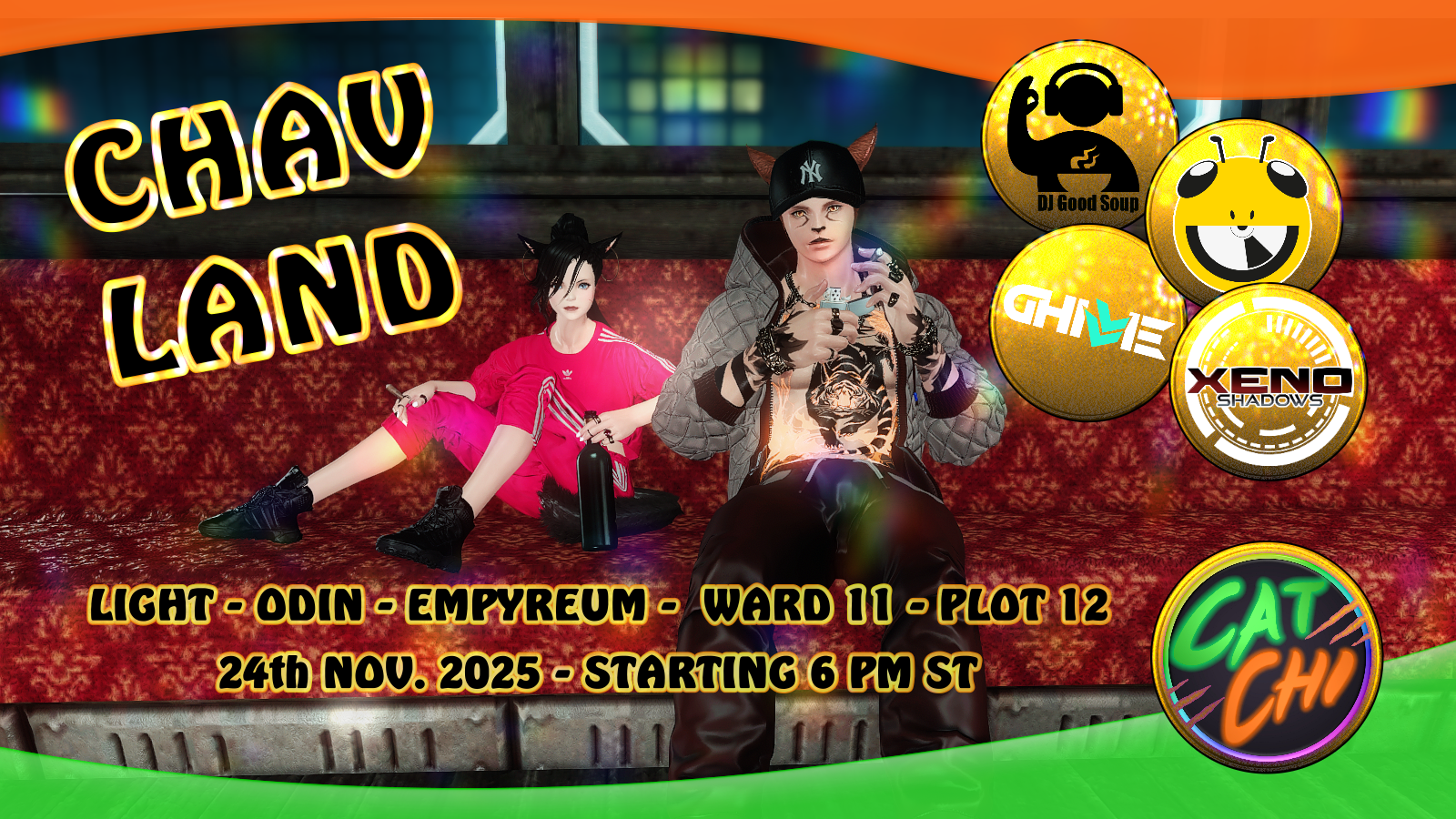 Event image for [CatChi] Chav-Land – The Bling, The Bass, The Chaos