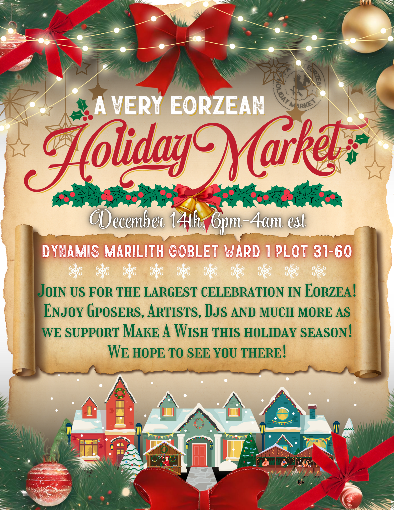 Event image for A Very Eorzean Holiday Market 2024
