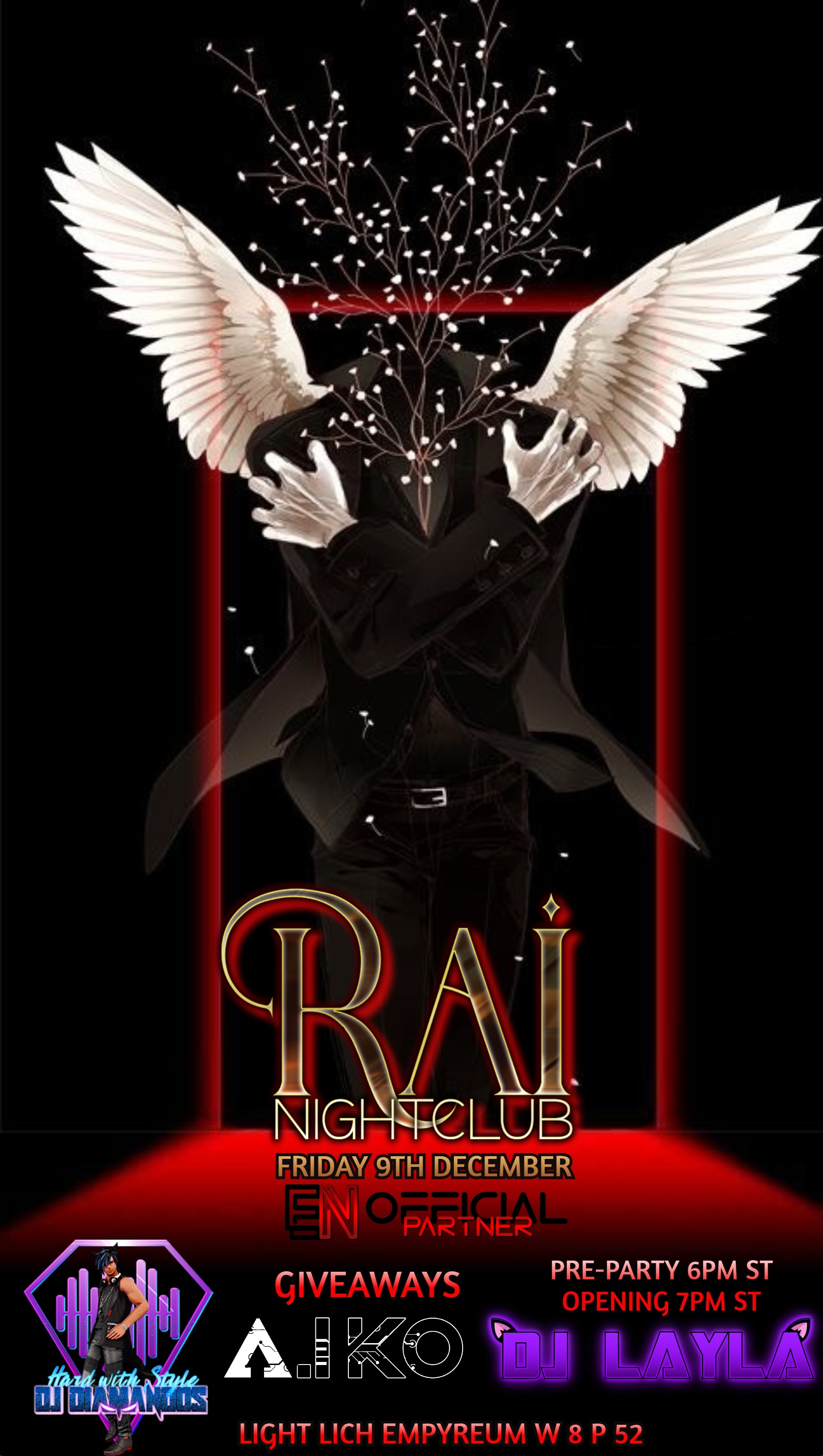 Event image for RAI NIGHTCLUB FRIDAY BASH  