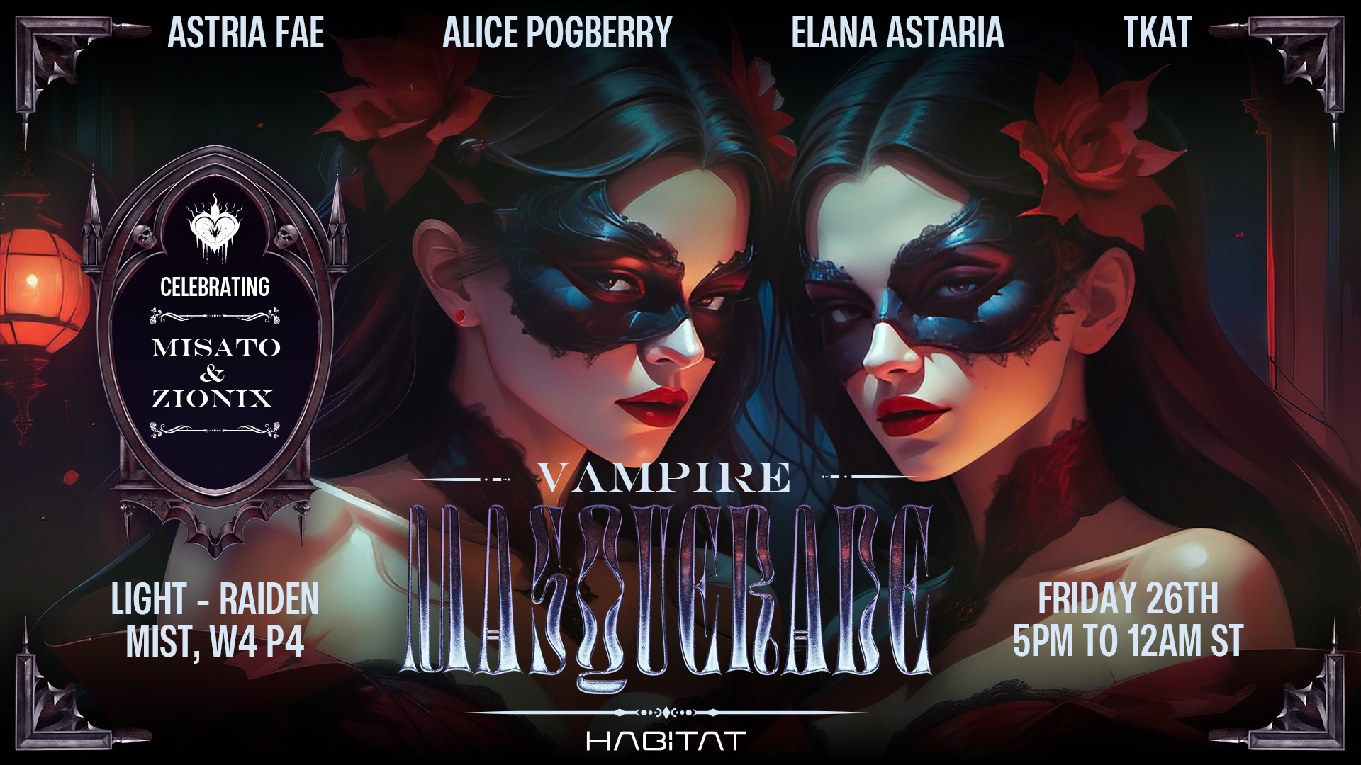 Event image for Habitat - Vampire Masquerade