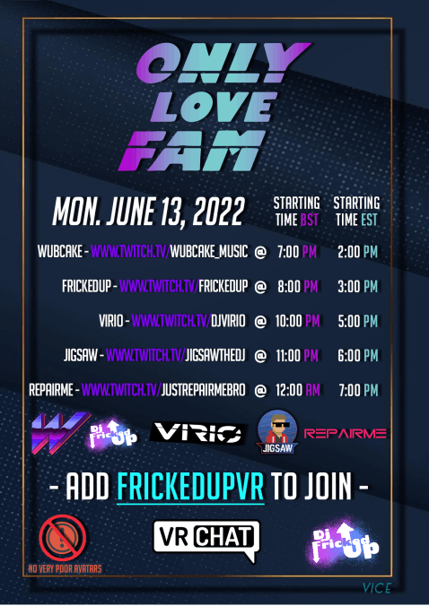 Event image for OnlyLoveFam