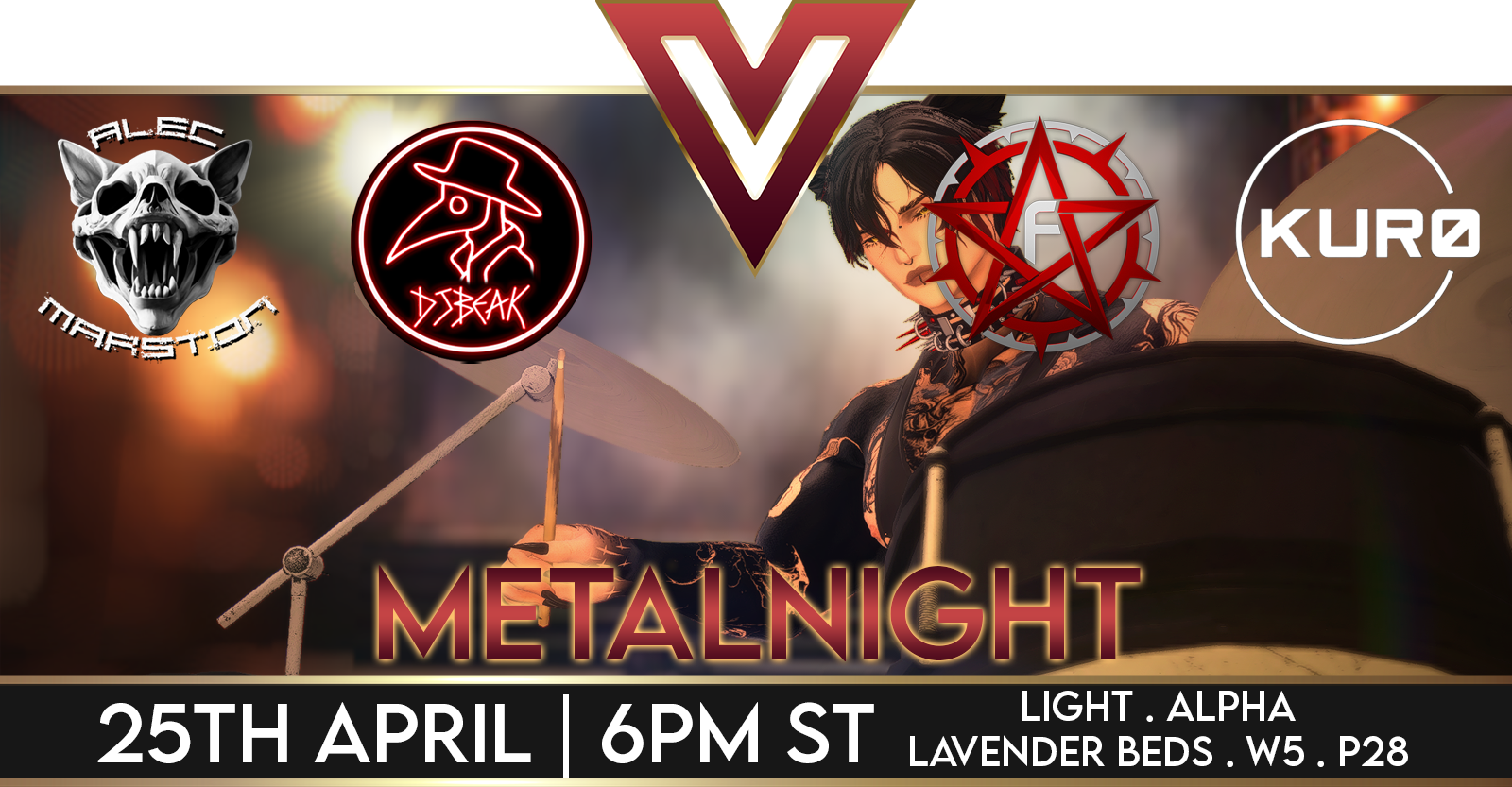 Event image for Vermilion Nightclub - METALNIGHT