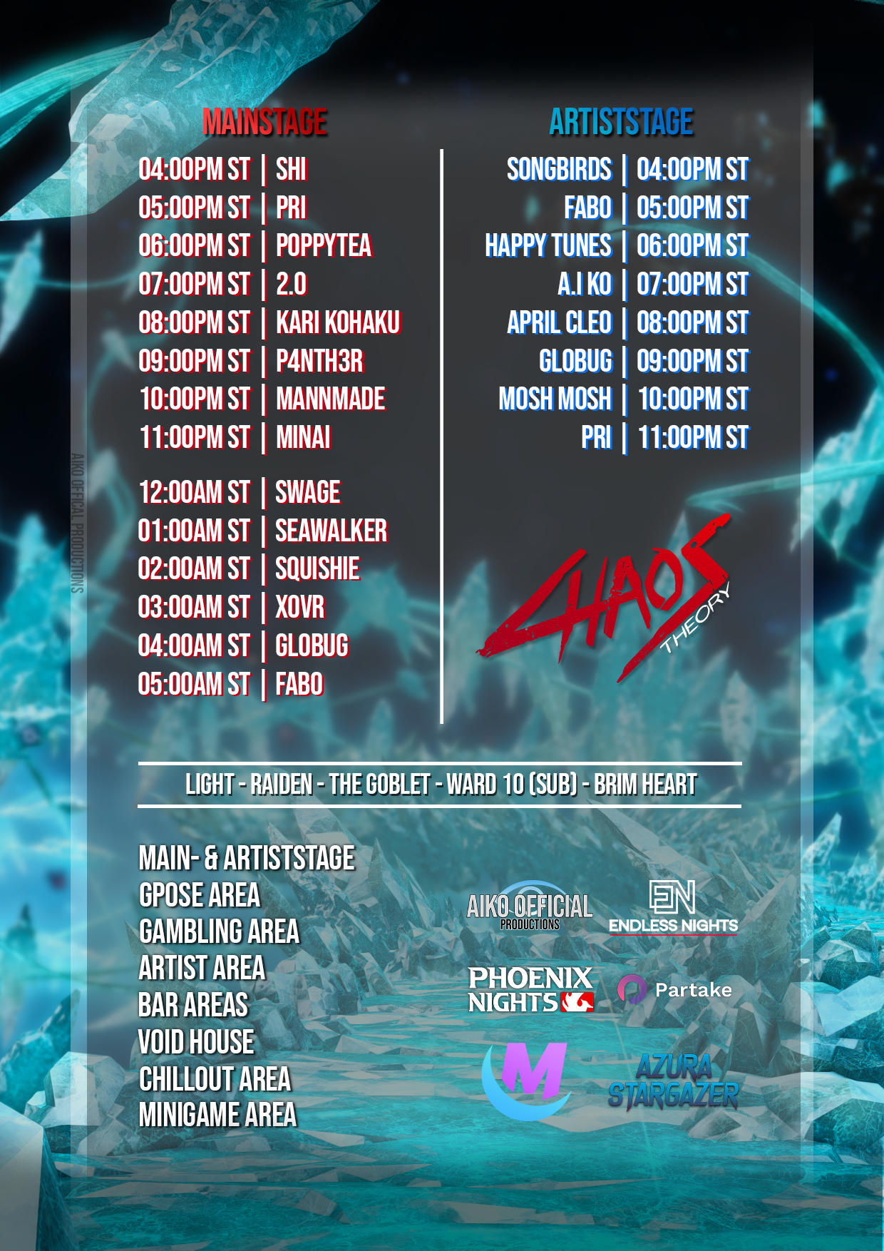 Event image for Chaos Theory - Opening Festival