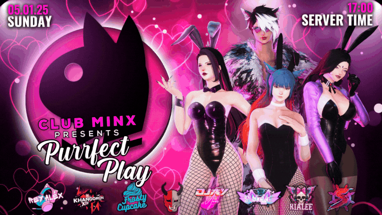 Event image for Club Minx | Purrfect Play [Grand Re-Opening & Redesign] [125M+ Giveaways]