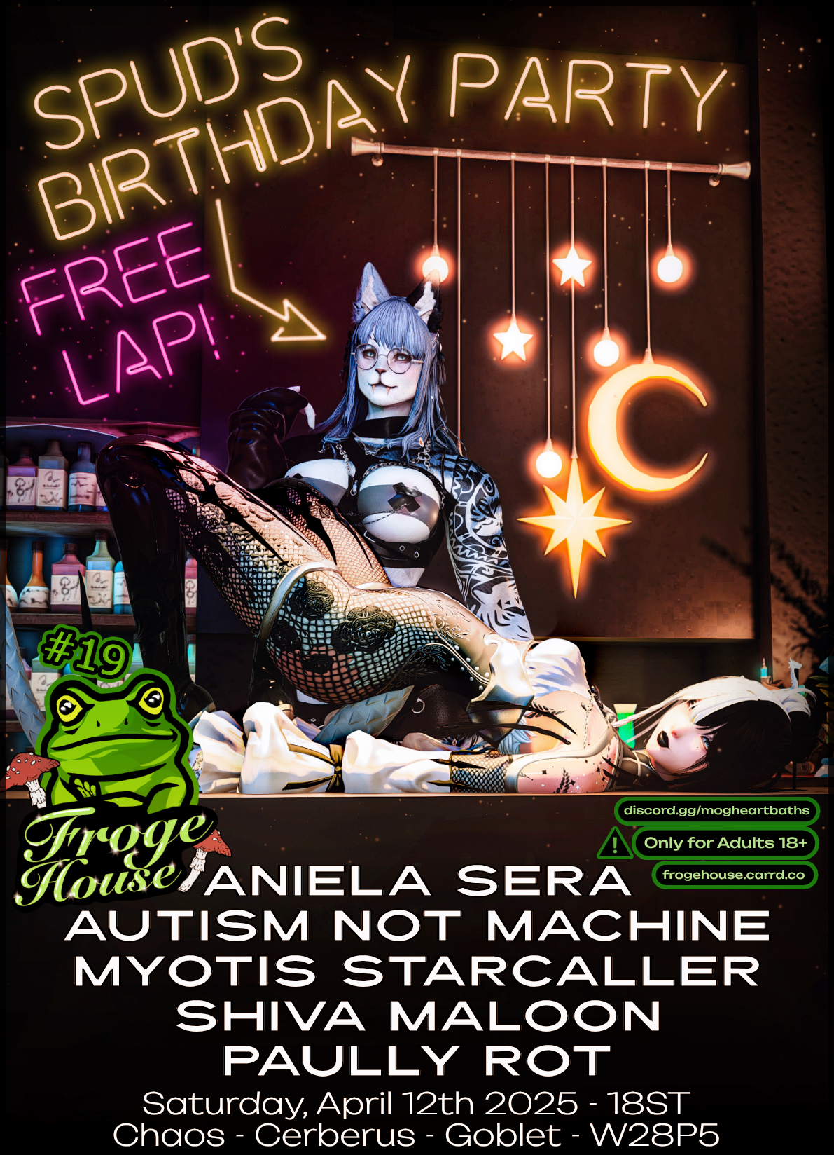 Event image for Froge #19 Spud's Birthday Party!