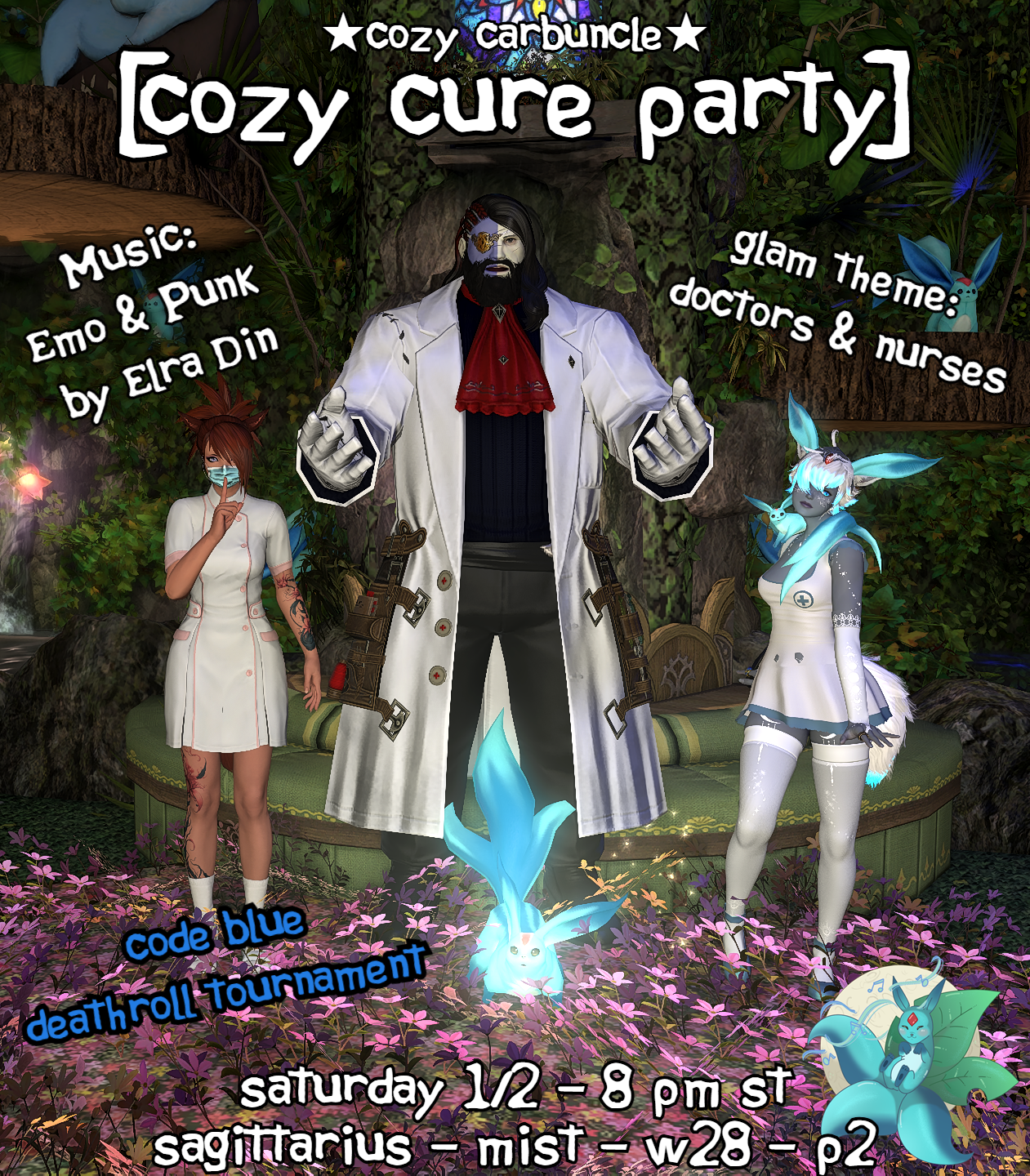 Event image for Cozy Cure EmoPunk Party @ Cozy Carbuncle